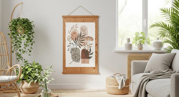 Pourquoi le kakémono bois sublime la décoration intérieure naturelle ?